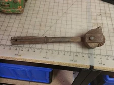 Antique Grinding Wheel dressing Tool - 15" long - Solid Cast Metal - 5 1/2 lbs