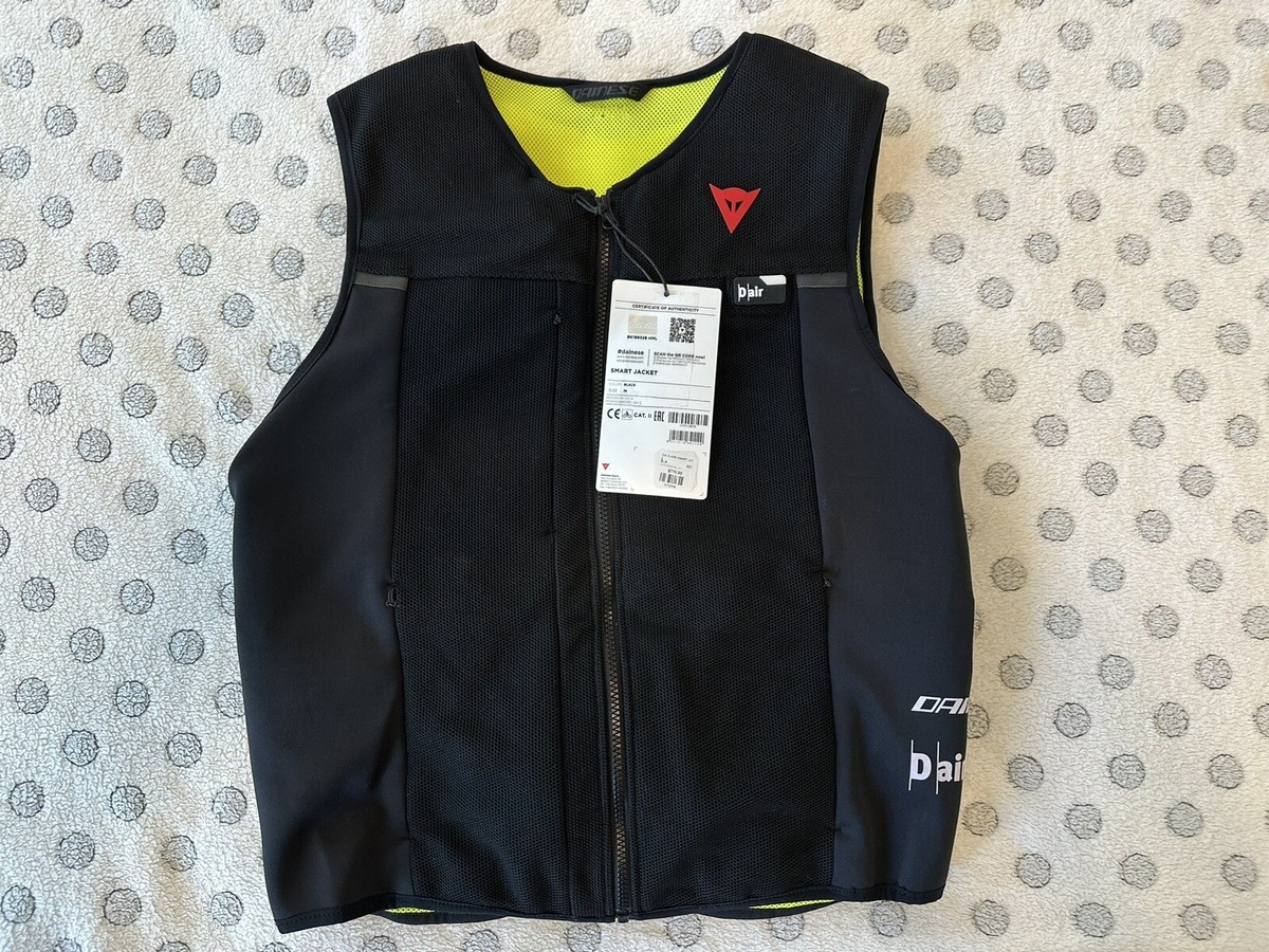 Dainese D-Air Smart Jacket Airbag Racing Motorcycle System Size M