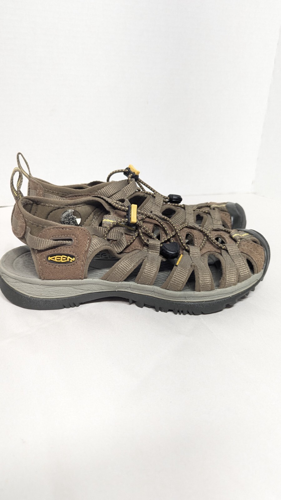 Sandali impermeabili KEEN Whisper marroni donna 7 scarpe outdoor escursionismo