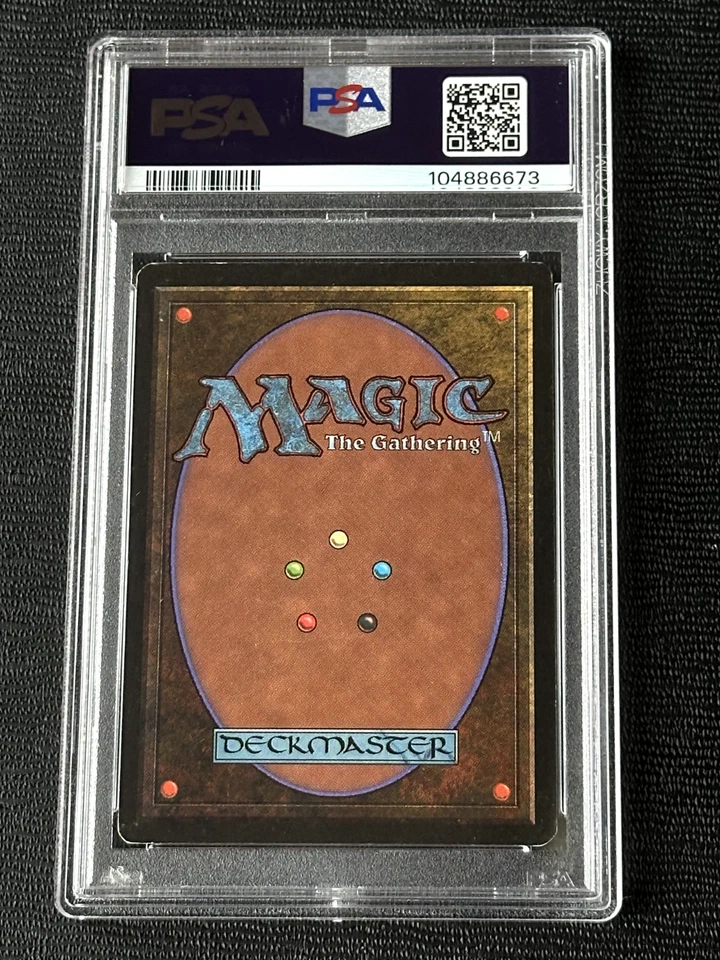 Magic MTG Beta Basalt Monolith Limited Edition PSA VG-EX - Image 2 of 2