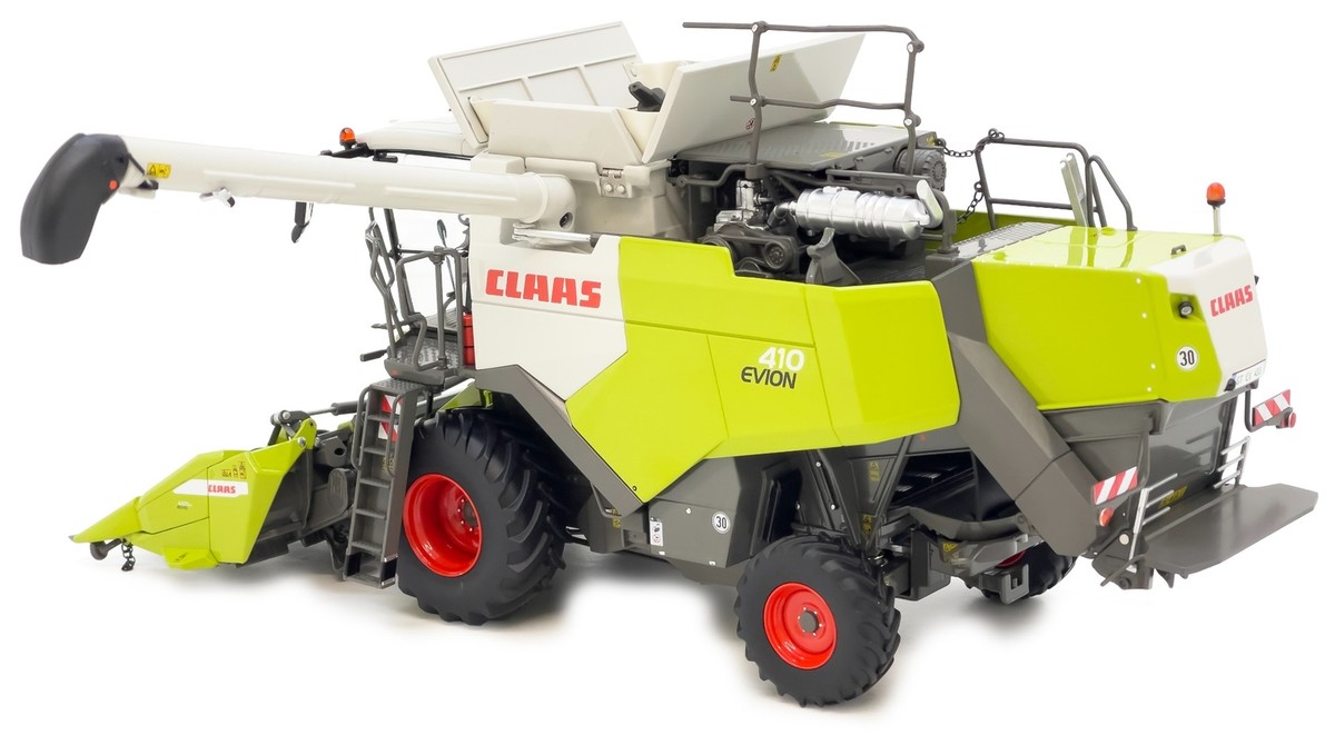 Moissonneuse CLAAS Evion 410 ceuilleur maïs Rovio 4.675FC M2403 Marge Models 1/32
