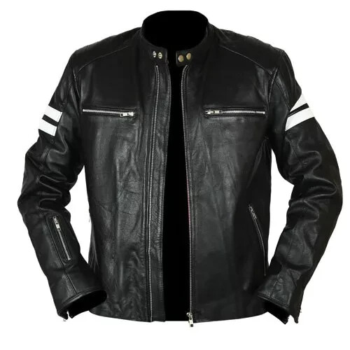 Joe Rocket レザー革ツナギ Mサイズ ブラック Joe Rocket Black Genuine Leather Jacket Motorcycle Biker Padded