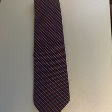 Polyester Necktie Mens Tie Wide Fat Midcentury ugly Geometric Disco VTG 60s 70s