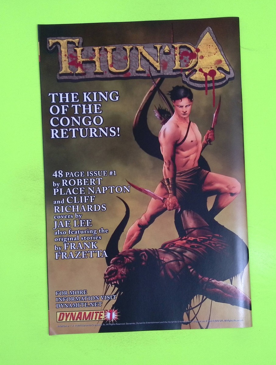 Lord of the Jungle #5b Vol. 1 Dynamite Entertainment Variant 8.0