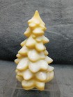 Mosser 5.5 Inch Milk Glass Yellow Painted Christmas Tree — photo 3