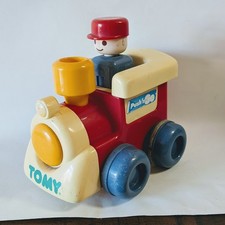 1991 toy train engine push n go tomy