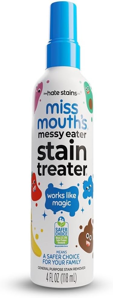 Miss Mouth's Messy Eater Stain Treater Spray - 4oz Stain Remover - Newborn & Bab