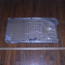 Serene Valley Sink Bottom Grid Side Drain 25-7/8 x 14-1/16 w/Corner Radius 3/8