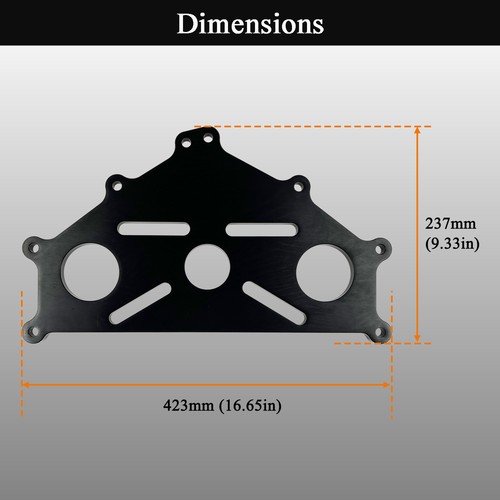 Engine Safe Stand Adapter Plate For LS1 For Duramax BBC SBC Heavy Duty Support - Picture 4 of 8