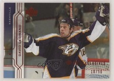 2004-05 Upper Deck Canadian UD Exclusives 10/50 David Legwand #97 2d8