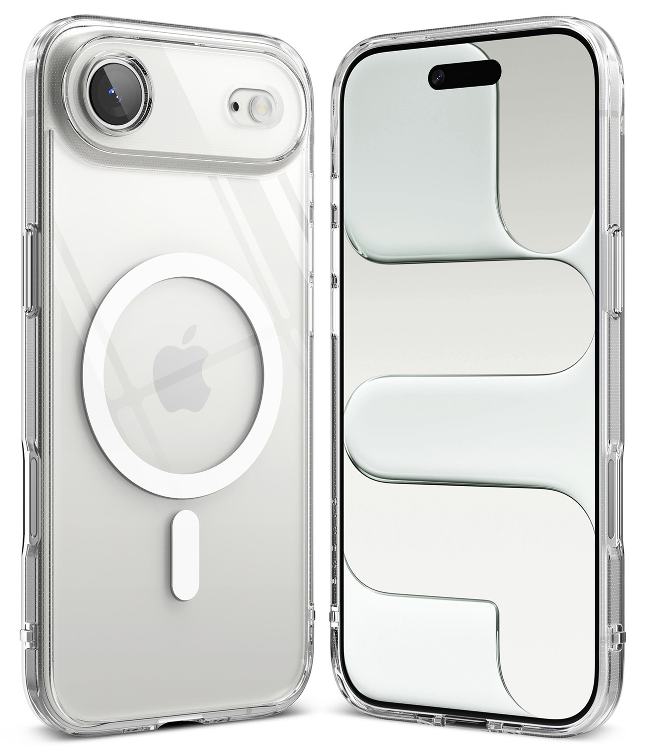 For iPhone Air | Ringke [Fusion Magnetic] Shockproof Clear MagSafe Case