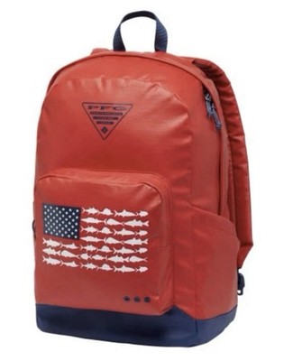 Columbia Unisex PFG PHG Zigzag 22L Backpack Multi One Size Red Blue NEW