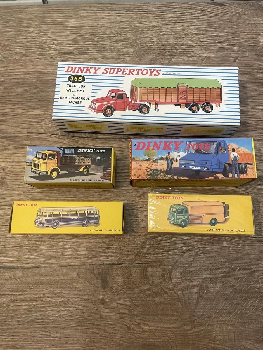 Lot De 3 Voitures Dinky Toys/Atlas Série 1 - Modèles #181/24M/531, Sans Boîtes, 1:43
