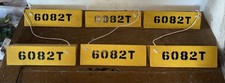 Vintage - Airplane Tire Chock Blocks - Used On Cessna -