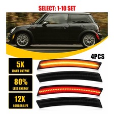 For 02-08 Mini Cooper R50 R52 R53 Smoked LED ...