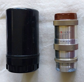 Jupiter 135mm f/4 teleobiettivo M39 attacco a vite originale