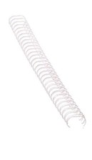 Fellowes A4 Folder Binding Wires 12mm White Pack of 100 (53270) Wa2