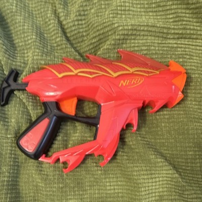 NERF DragonPower Dart Blaster, Red/Orange (A4973) 2012, Ages 8-11 12-16