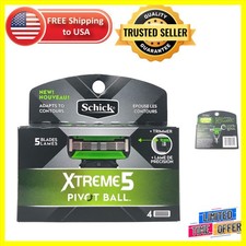 Xtreme 5 PivotBall Razor Refills - Comfort, Precision & Quality for Men, 4 Pack 3.50 per gallon