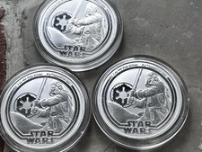 2026 Star Wars $2 Coin 1oz of 0.999 Fine Silver, Darth Vader
