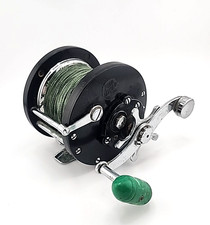 Vintage Penn Delmar 285 Fishing Reel with Line Made in USA - Works
