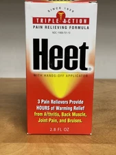 Heet Pain Relieving Formula with Hands Off Applicator 2.8 FL OZ