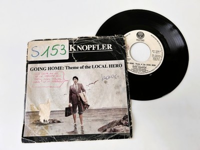 Mark Knopfler Going Home: Theme Of The Local Hero 1998 VINYL 45 RUNDEN 7'' 8110367