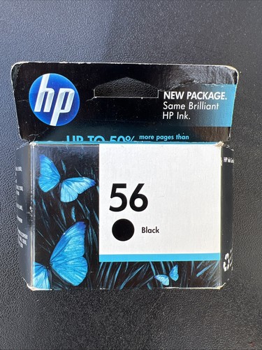 New HP 56 Black Ink Genuine Cartridge - EXP 03/2011