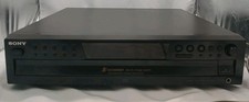 SONY CDP-CE375, 5 Disc CD Changer Player Carousel Parts Or Repair Powers On