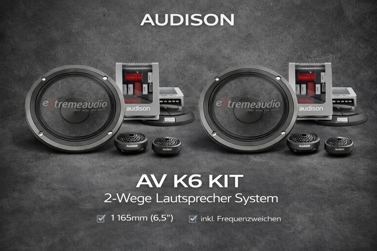 b*n様 audison voce AV K6 Audison Voce AV K6 6.5