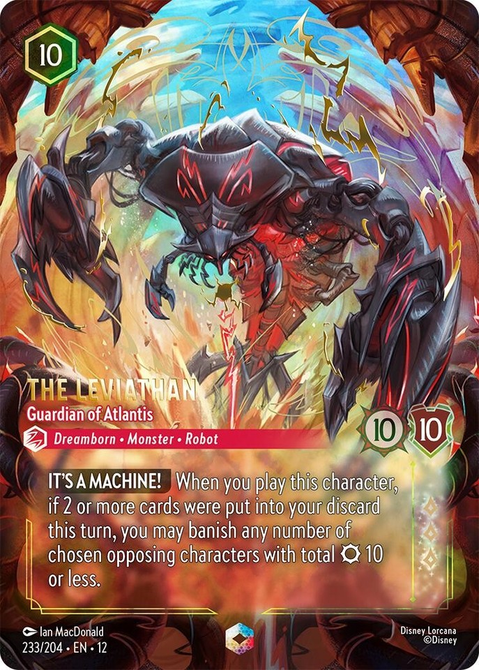 The Leviathan-Guardian of Atlantis 233/204 Wilds Unknown for sale