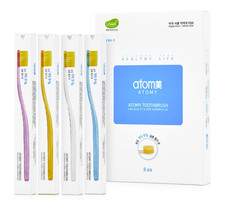 Atomy LOHAS Toothbrush Set 8pcs x 2 Ultra Slim Bristles Soft Oral Care Korea