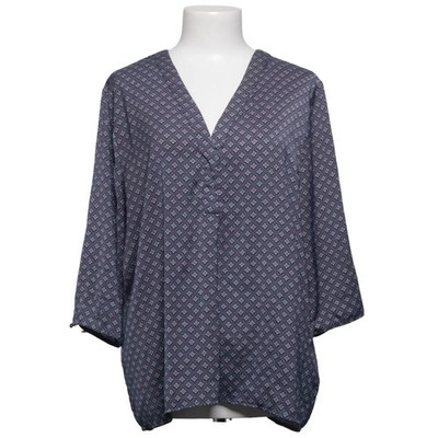Gina Tricot, Bluse, Größe: 42, Sofie Blouse, Blau/Weiß/Pink, Polyester #LHt