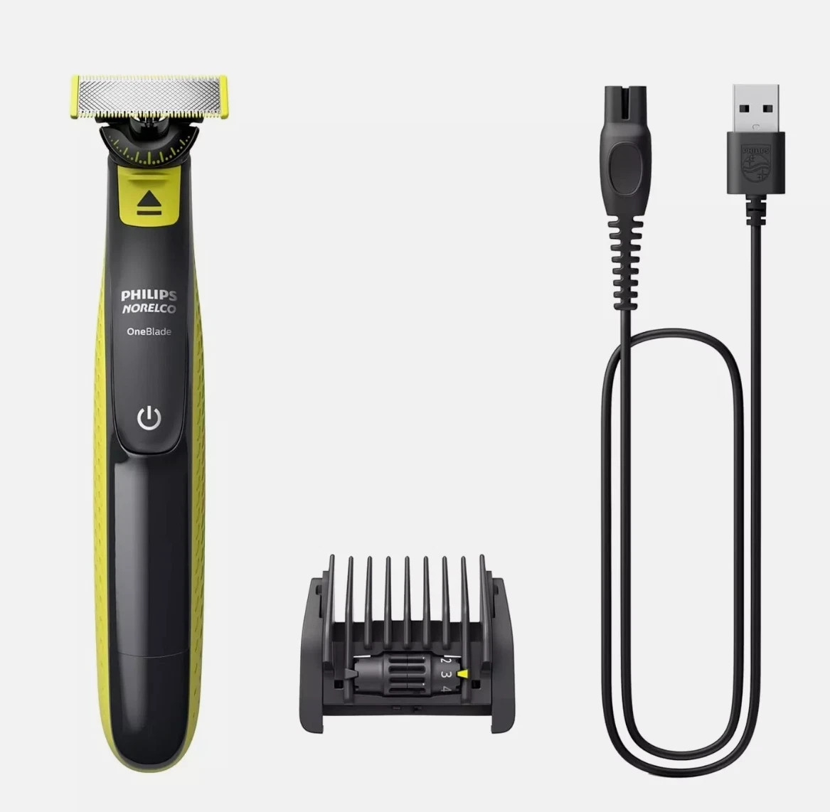 Norelco Philips OneBlade 360 Hybrid Face electric beard trimmer/shaver QP2724/90