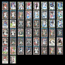 Huge Topps Holiday Parallel Lot - 50 MLB Baseball Cards - Bulk | Dealer | SP