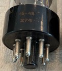NOS RCA Black Plate 6SL7GT Matched Triplet Hickok 274 USA Vacuum Tubes — photo 3