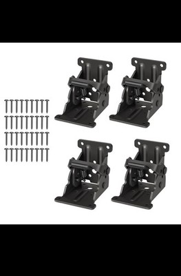 Table Leg Fittings Support Frame Self-Locking Folding Hinge Fold Feet Hinges