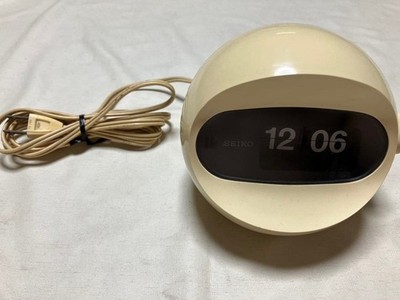 スペースエイジ　レトロパタパタ時計　ラジオ　　　SD506、R-72、 R-70 Space Age Retro Flip Clock Set SEIKO SD506 Panasonic R-72 Panapet