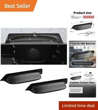 2PCS Backup Camera Rain Shield,Carbon Fiber Backup Camera for Car Anti-Rain C...