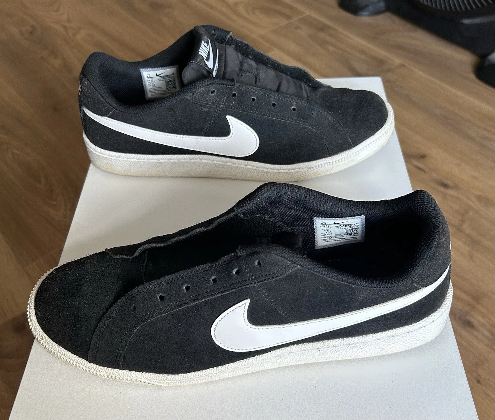 Scarpe da ginnastica Nike Court Royale nere taglia 8 5 (UK)