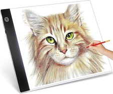 Guiseapue A4 Diamond Art Light Board, Ultra-Thin Light Pad for Painting, Light T