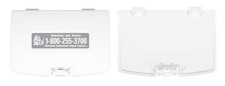 Nintendo GameBoy Color GBC Battery Cover Door Solid White