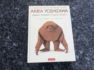  Japan's Greatest Origami Master Akira Yoshizawa Book Featuring Over 60 Models 