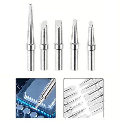 5x/Set Ersatz ET Lötkolbenspitzen passend für Weller WE1010NA, WESD51, WES50 5