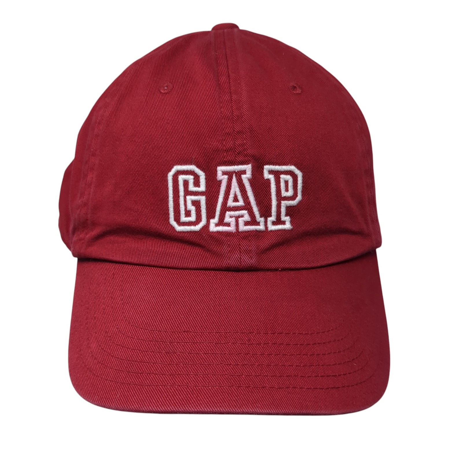 Gap Slideback Baseball Cap Red Large Adjustable E… - image 1