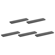 Graphite Block Ingot Rectangle Graphite Electrode Plate Board 100x20x5mm, 5PACK