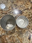 Vtg Marathon Oil & Gas Tin 1950s Martini Mixing Shaker Cup Dealer Promo — photo 5