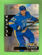2019-20 SP Authentic Spectrum FX #S-75 Klim Kostin FW RC *SCRATCHED*