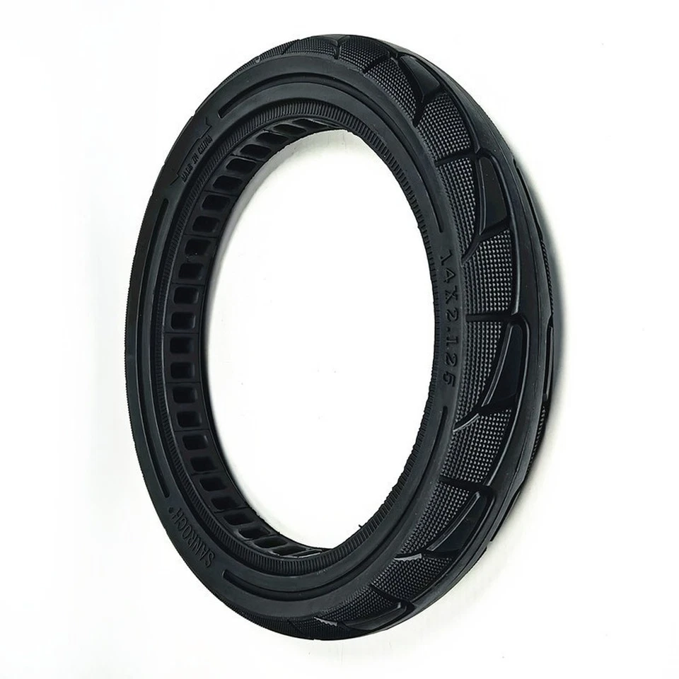 14 Inch Solid Tire 14x2 125 for Electric Scooter Bicycle Off Road Rubber Tire