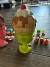 Lot Of VTG Mattel Liddle Kiddle Sweet Treats Ice Cream Sundaes House 2 Complete — photo 9